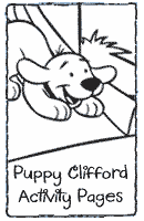 Puppy Clifford Activity Pages