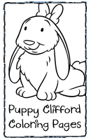 Puppy Clifford Coloring Pages